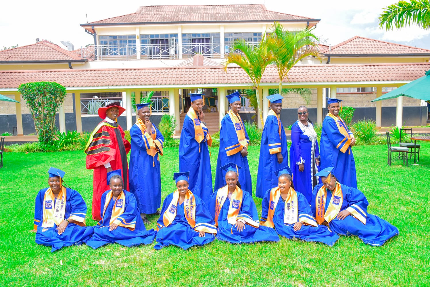 Graduates at World Radiance Bible College